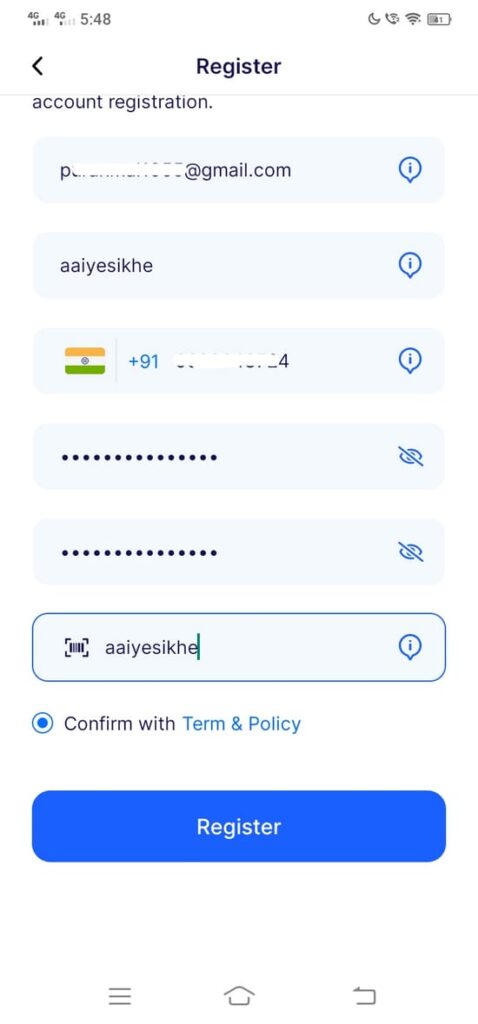 Rubi Network Referral Code: AAIYESIKHE